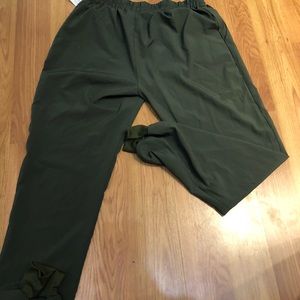 Olive green pants